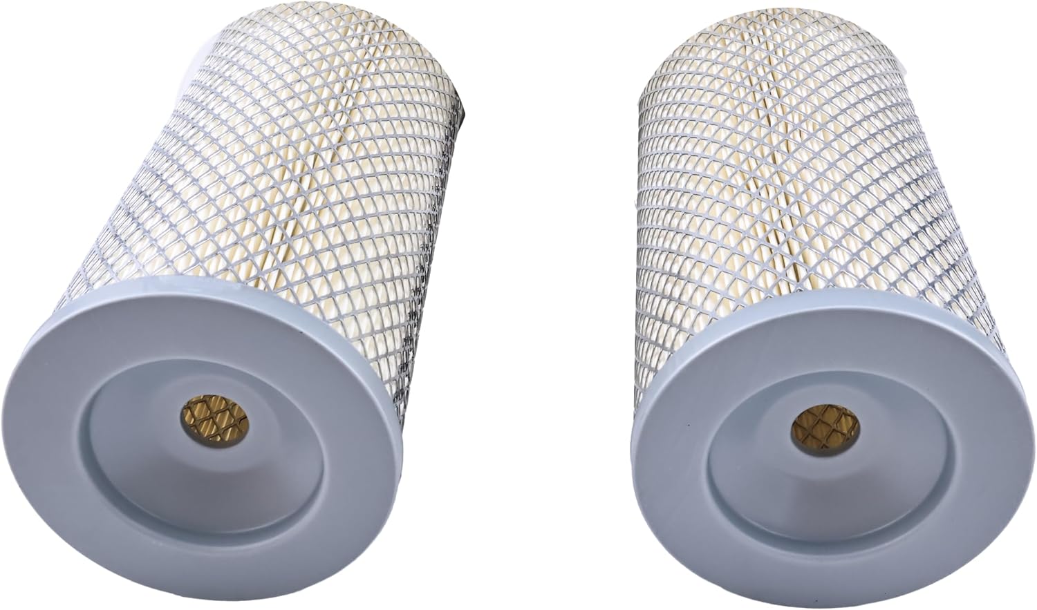 2PCS 42276 Heavy Duty Air Filter W/Fin 889098 Compatible with Kubota 15287-11080 15401-11080 17325-11080 70000-11081, AH19847 AT31825 CH12767