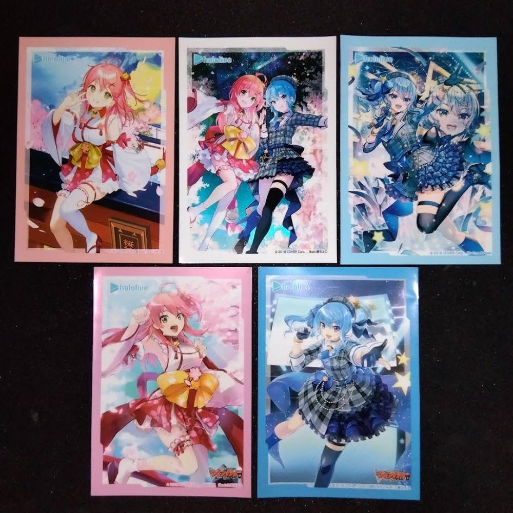 ヴァンガード スリーブ　桜餅5個セット 61y1Tf8buNL._AC_UF350,