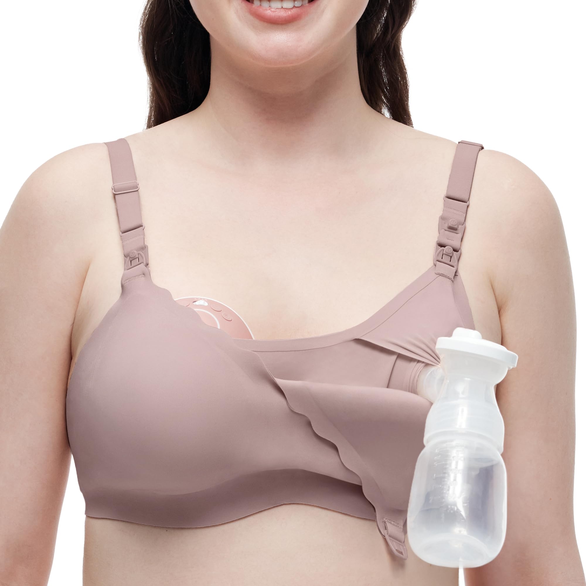 Momcozy 4-in-1 Hands-Free Pumping Bra