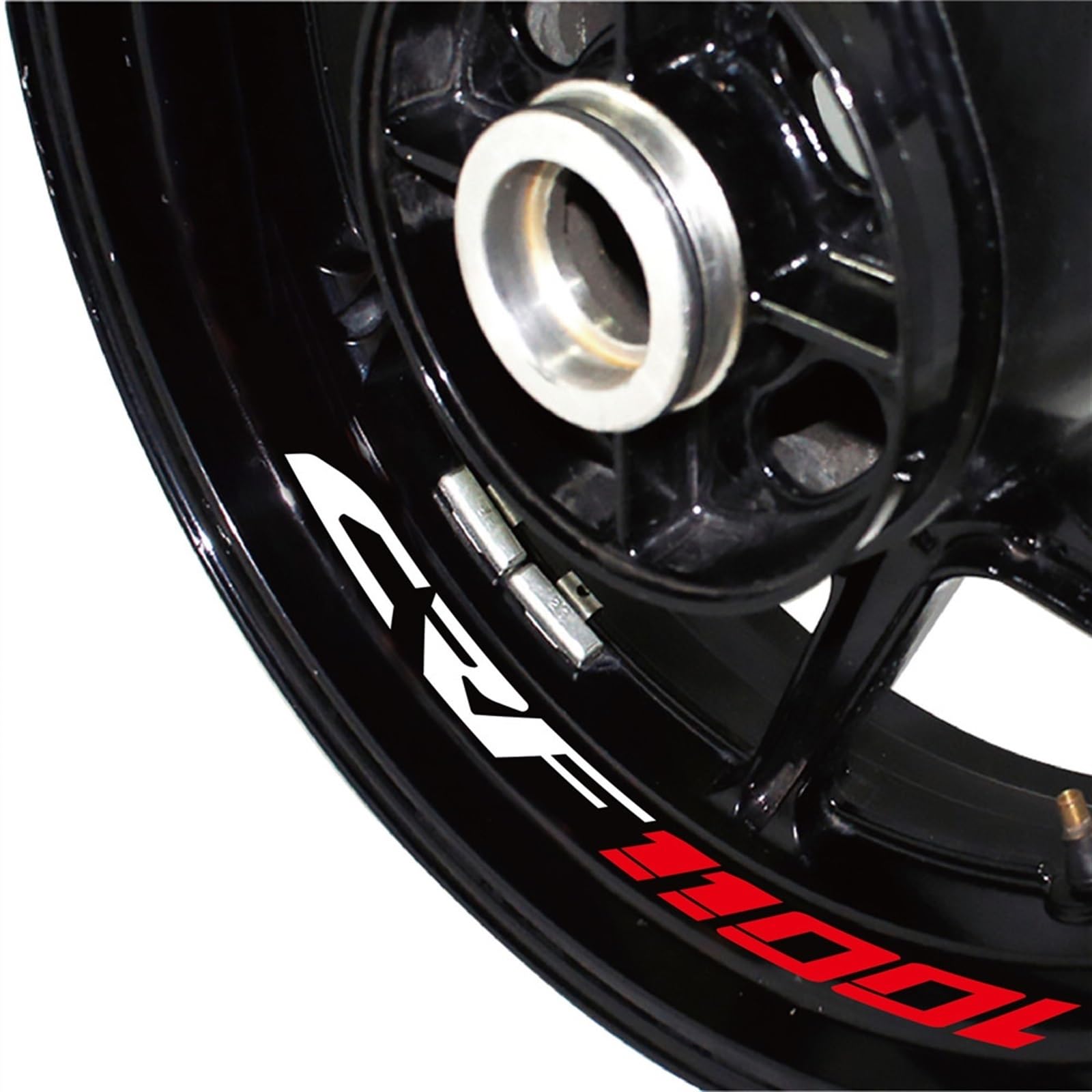 Motorcycle Wheel Stickers for Africa-Twin CRF1100L Crf 1100l Decorated Reflective Decals Case Waterproof Decorative(Color4)