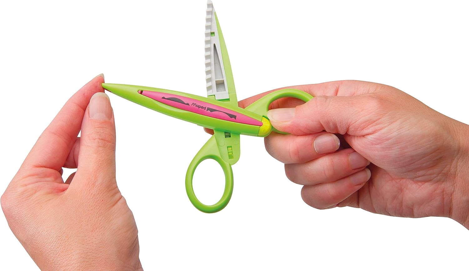 Maped Pinking Scissors, Assorted Colours