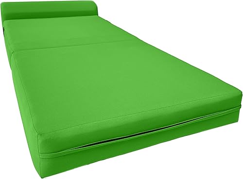 Miniatura 133 de Sofá cama plegable color gris de espuma, 6 pulgadas. Grosor x 32 pulgadas, ancho x 70 pulgadas. Cama de Invitados, cama plegable con espuma de alta