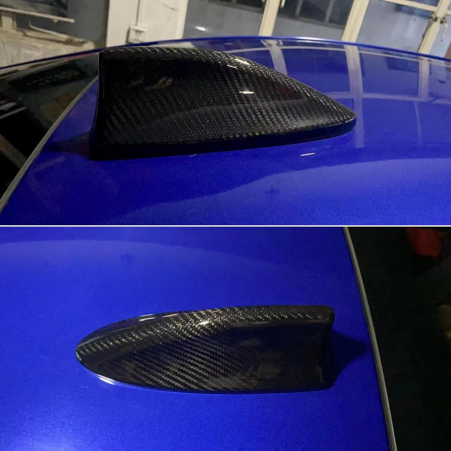 Fit for Subaru WRX 2015-2021,Car Antenna Topper,Carbon Fiber Pattern Antenna Cover,Car Roof Decoration,Exterior Car Accessories