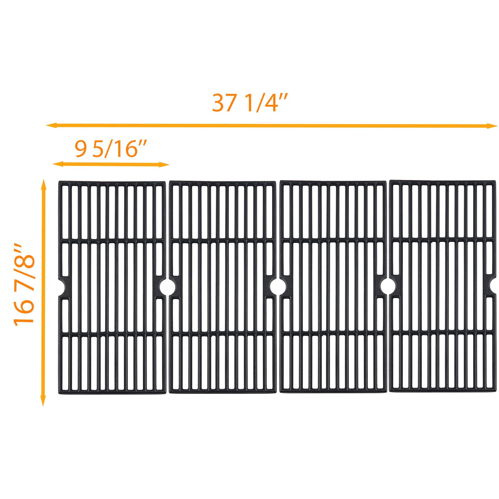 463230515 G432-001n-w1 - Piezas de repuesto para rejilla 463230514 463240115 463252113 463252114 5 6 quemadores, accesorios para parrilla, piezas de repuesto para parrilla de cocina, 4 piezas