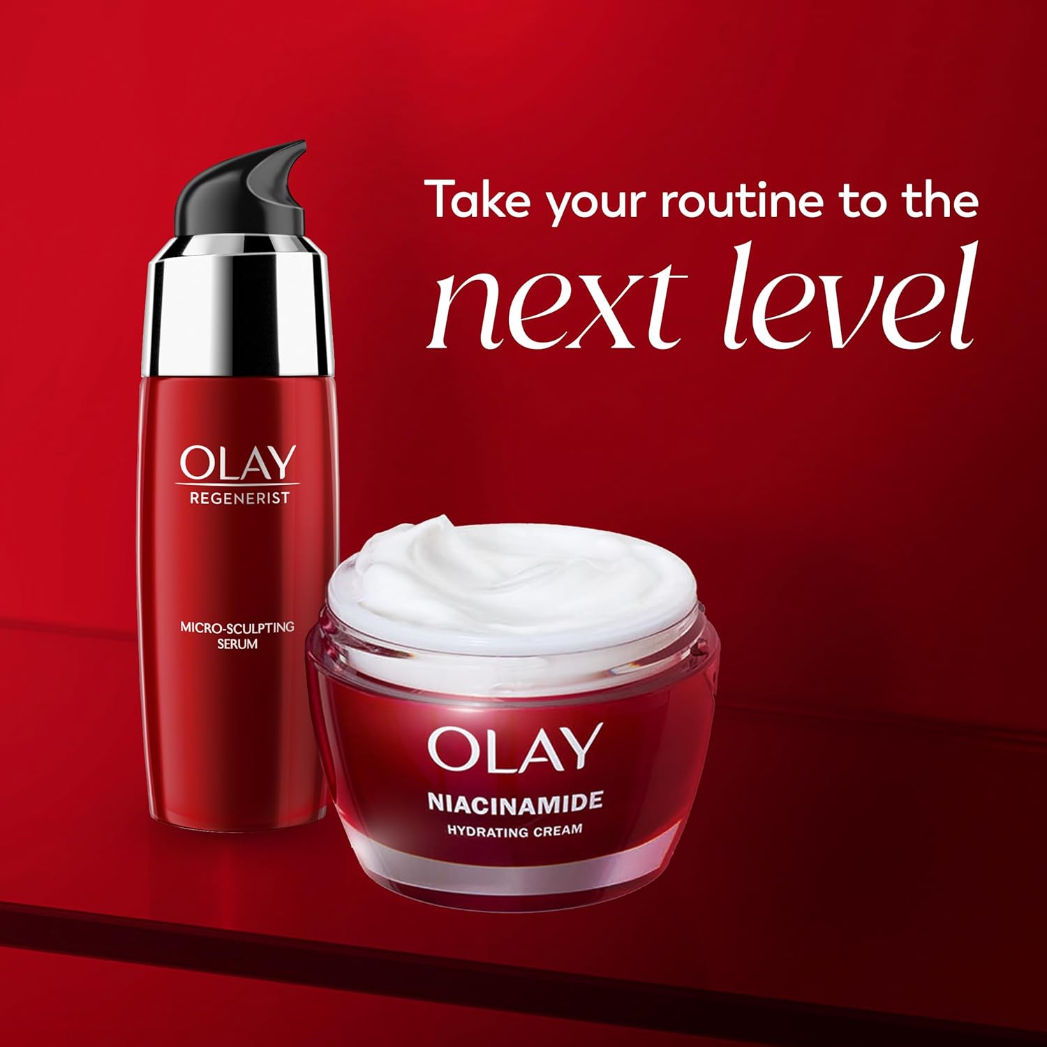 Olay Niacinamide Face Moisturizer, Firming Cream for Women, Non-Greasy - Anti-Wrinkle, Anti-Aging, Hydrating, Renewing, Stronger Skin Barrier, Smooths - Peptides, 1.7 Oz - Image 11