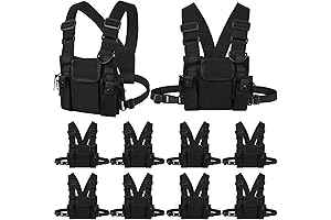 10-Pack Chest Radio Harness: Secure and Efficient Radio Carry
