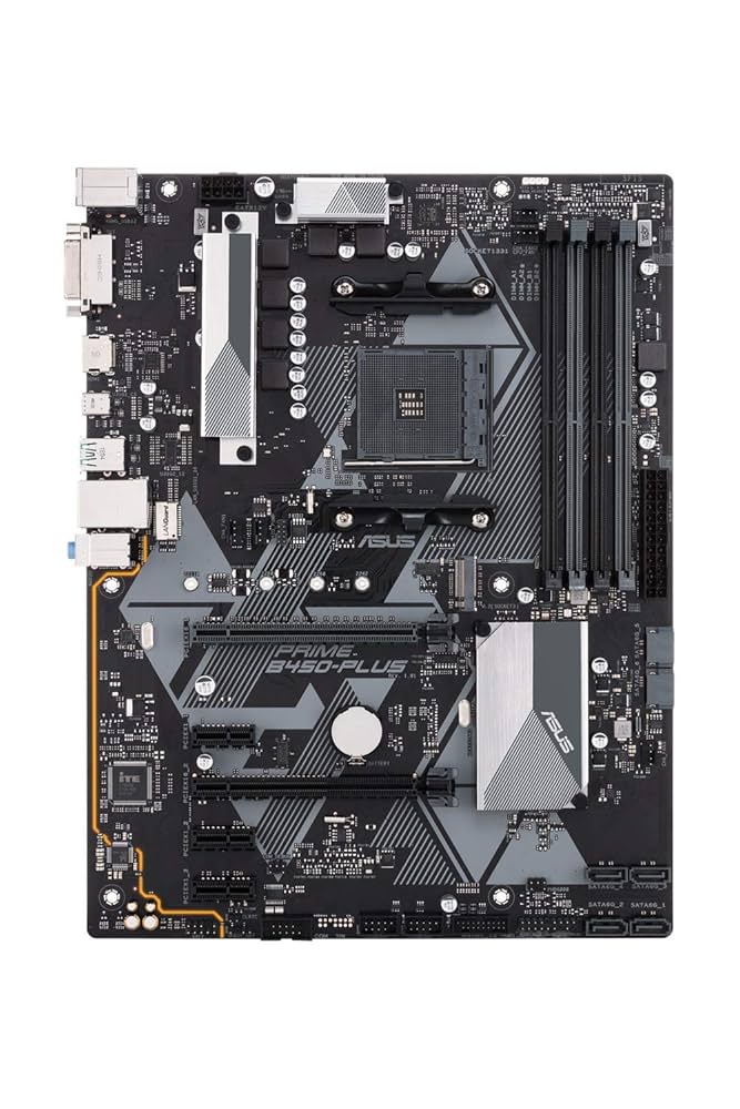 ASUS PRIME B450-PLUS マザーボード Amazon.com: Asus Prime B450-Plus Motherboard Socket AM4 (ATX