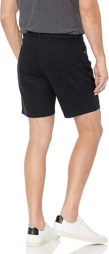 Miniatura 2 de Tienda Essentials Pantalones cortos elásticos con 5 bolsillos y entrepierna de 7 pulgadas para hombre