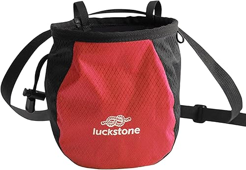 Miniatura 7 de Bolsa de tiza para escalada en roca, bolsa de tiza ajustable con cordón, bolsa de tiza Bouldering, cubo para escalada en roca, levantamiento de