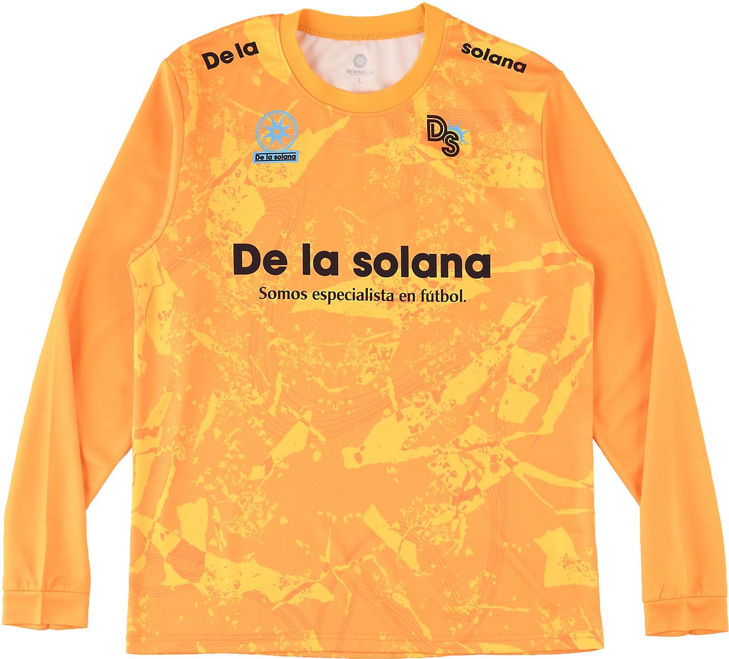 Amazon.co.jp: Delasolana DSBS Poly Long Tee, Soccer Futsal, Long Sleeve  Shirt, Lightweight, yellow orange : Clothing, Shoes & Jewelry