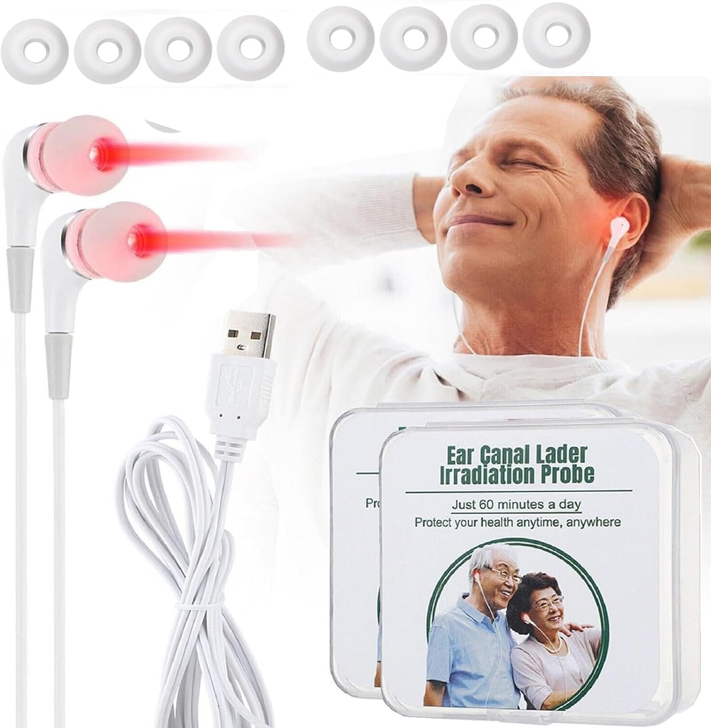 Luhak Infrapeace Red Light Earplugs,Infrapeace Red Light