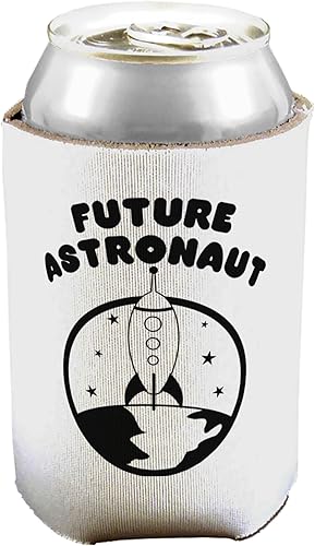 tooloud Futuro astronauta CanBotella aislante Refrigeradores, Blanco tooloud Futuro astronauta CanBotella aislante Refrigeradores, Blanco
