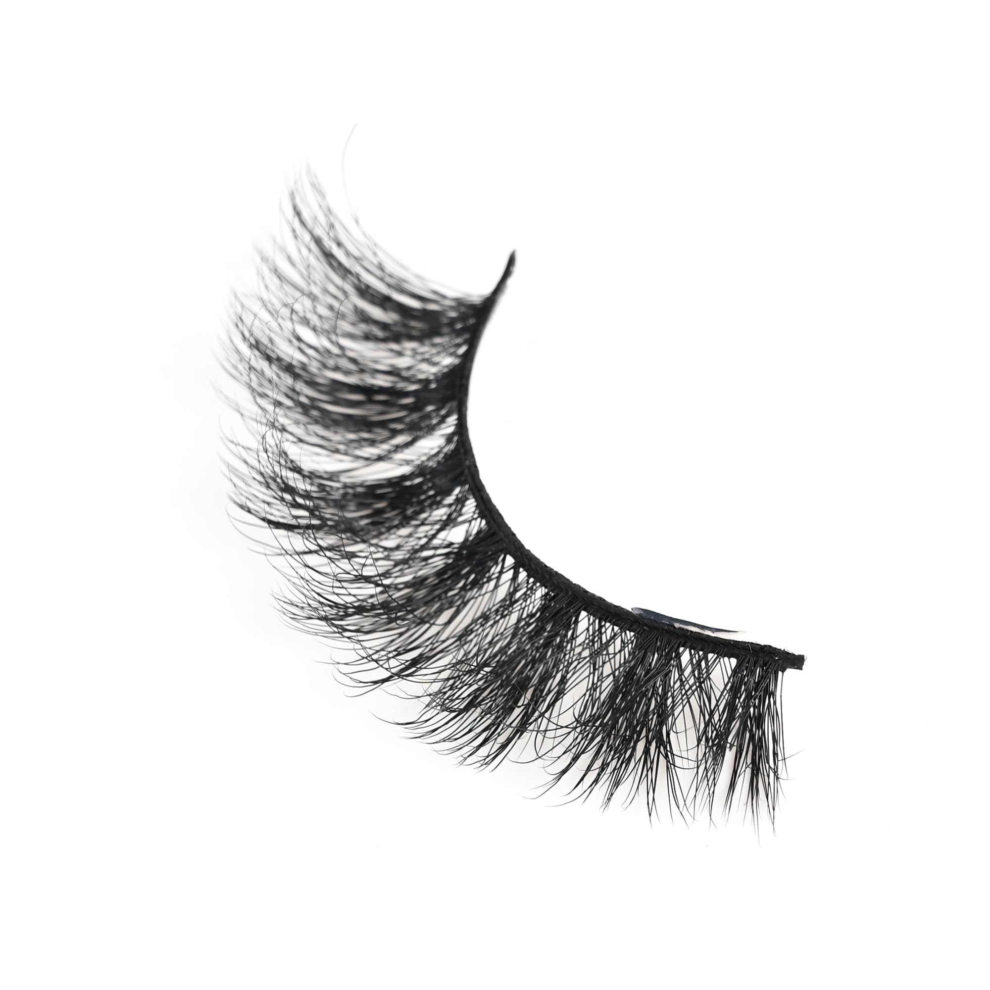 Mink Lashes Wispy Künstliche Wimpern, 3D-Volumenstreifen, 15 mm, Katzenaugen-Wimpern, Kunstnerz, 7 Paar, künstliche Wimpern, Multipack, von Kmilro