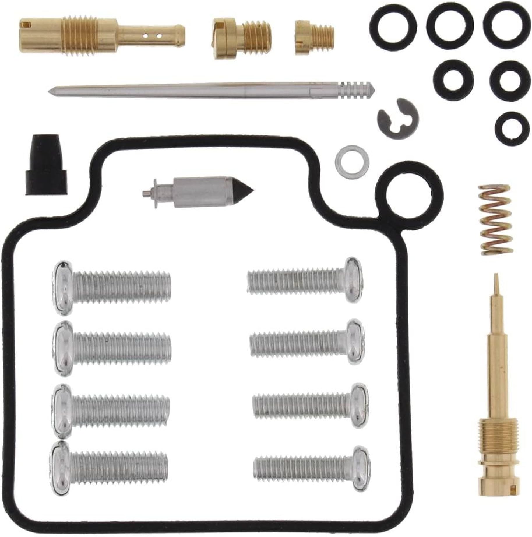 Carburetor Primer Pump Spring & Screws Kit - For Honda TRX500 Rubicon ATV (2001-2013) By Zoom Zoom - View #3