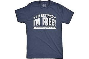 Men's Retirement Gift: Funny T-Shirt for Retired Husbands