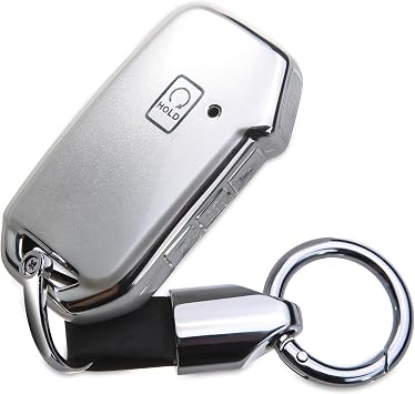 for Kia Key Fob Cover with Keychain Accessories 5-Button