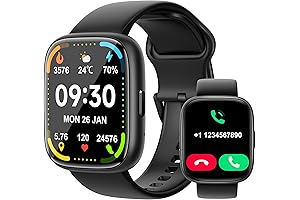 Lux Black Smart Watch: Elevate Your Everyday with Connectivity and Wellness