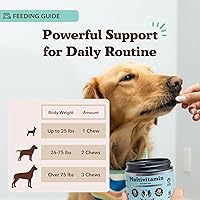 Vista 22 de Natural Dog Company Liver & Kidney Supplement for Dogs – 90 Soft Chews with Milk Thistle, Cranberry, Dandelion Root, Turmeric & Astragalus