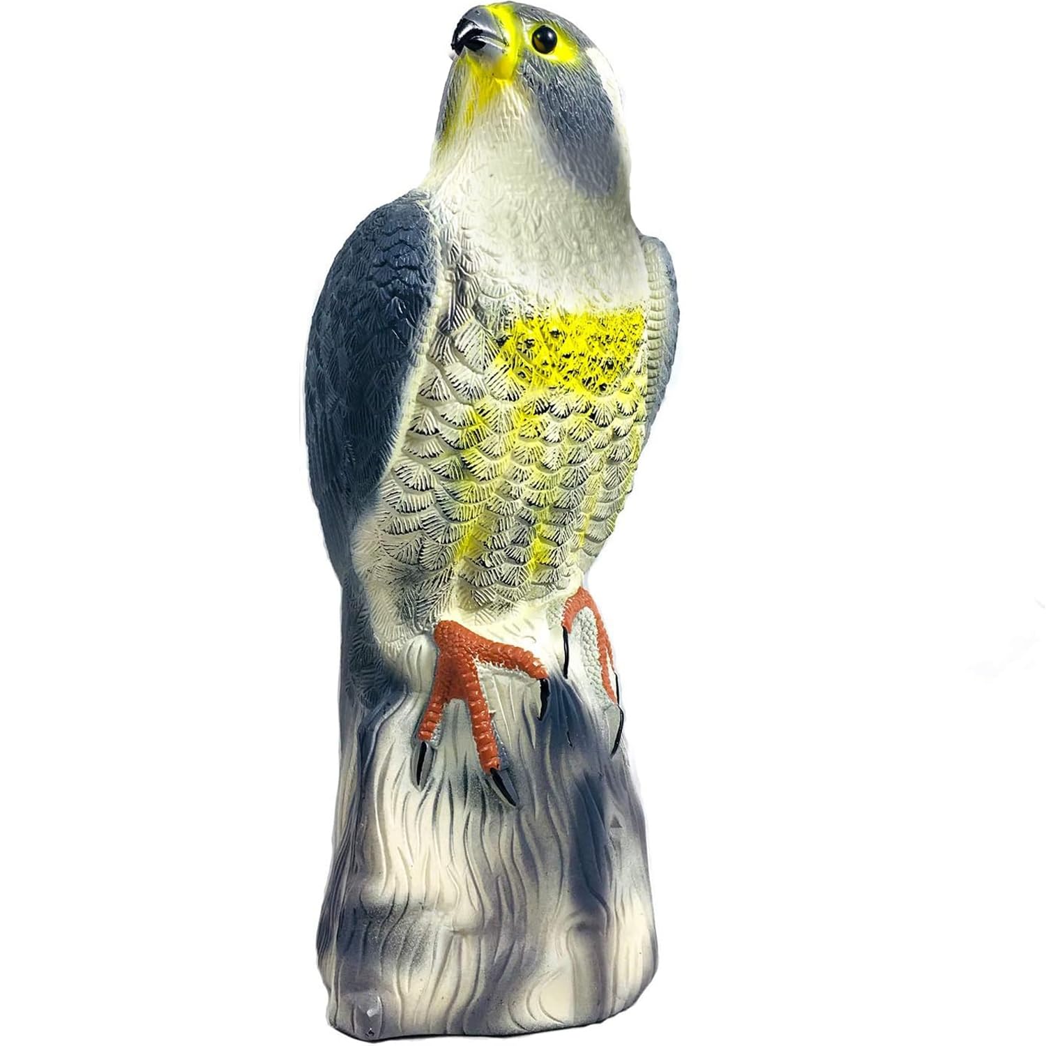 16.5" Scarecrow Eagle Fake Hawk Decoy Statue, Pest Repellent, Bird Control, Garden Protectors, Outdoor Falcon Garden Décor, Eagle Repeller