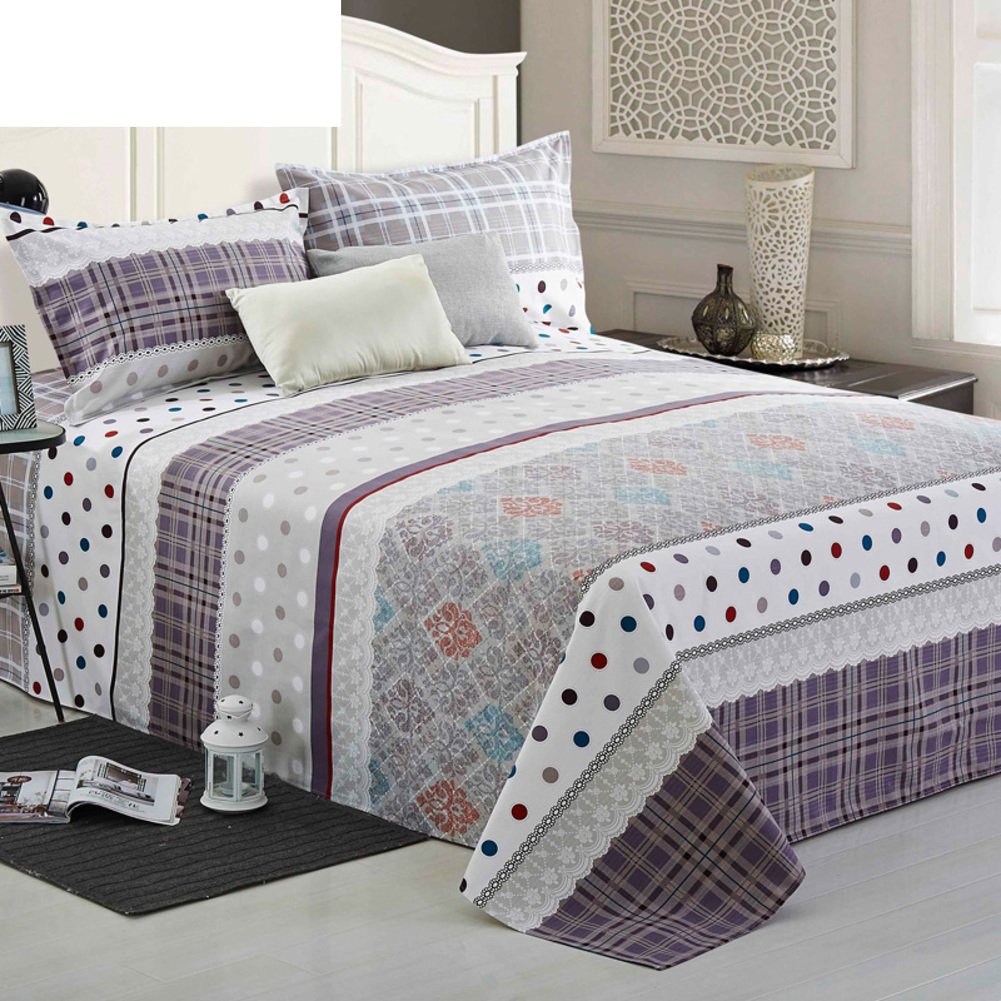 Drap en coton jacquard rembourré et respirant 250x240cm