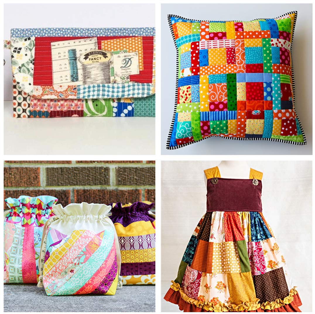 Patchwork Squares 25pcs 12x12 Inch Silk Craft Fabric Squares - DIY ...