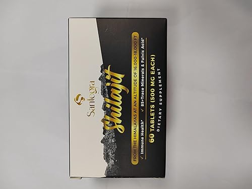 Miniatura 14 de Tabletas Shilajit de 30,000 mg, comprimidos 100% Shilajit puros para mujeres y hombres, orgánico del Himalaya, ácido fúlvico y más de 85