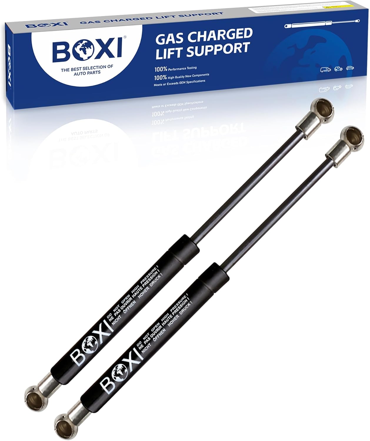 BOXI Qty(2) Tailgate Lift Supports Shocks Gas Struts Springs Props Fit for Lexus is F IS250 IS300 IS350 2010 2011 2012 2013 2014 2015 C Model Convertible Trunk | Replace PM3135 SG429034 6453053030