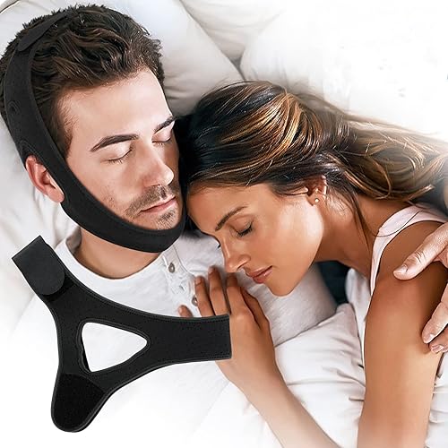 Correa de barbilla para ronquidos correa de barbilla para ronquidos correa de barbilla para reducir ronquidos dispositivos de sueño dispositivo de
