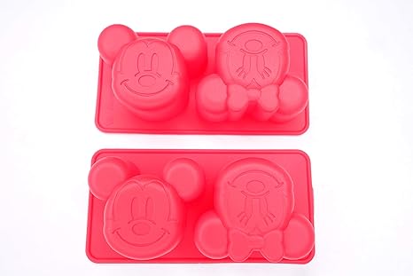 Amazon Mdk 2個セット ディズニー ミッキーミニー シリコン型 シリコーン型 チョコ型 ケーキ型 マフィン型 マドレーヌ型 プチケーキ型 お菓子型 お菓子作り 製氷機 製菓 ミッキー ミニー ミッキーマウス ミニーマウス マドレーヌ型 オンライン通販