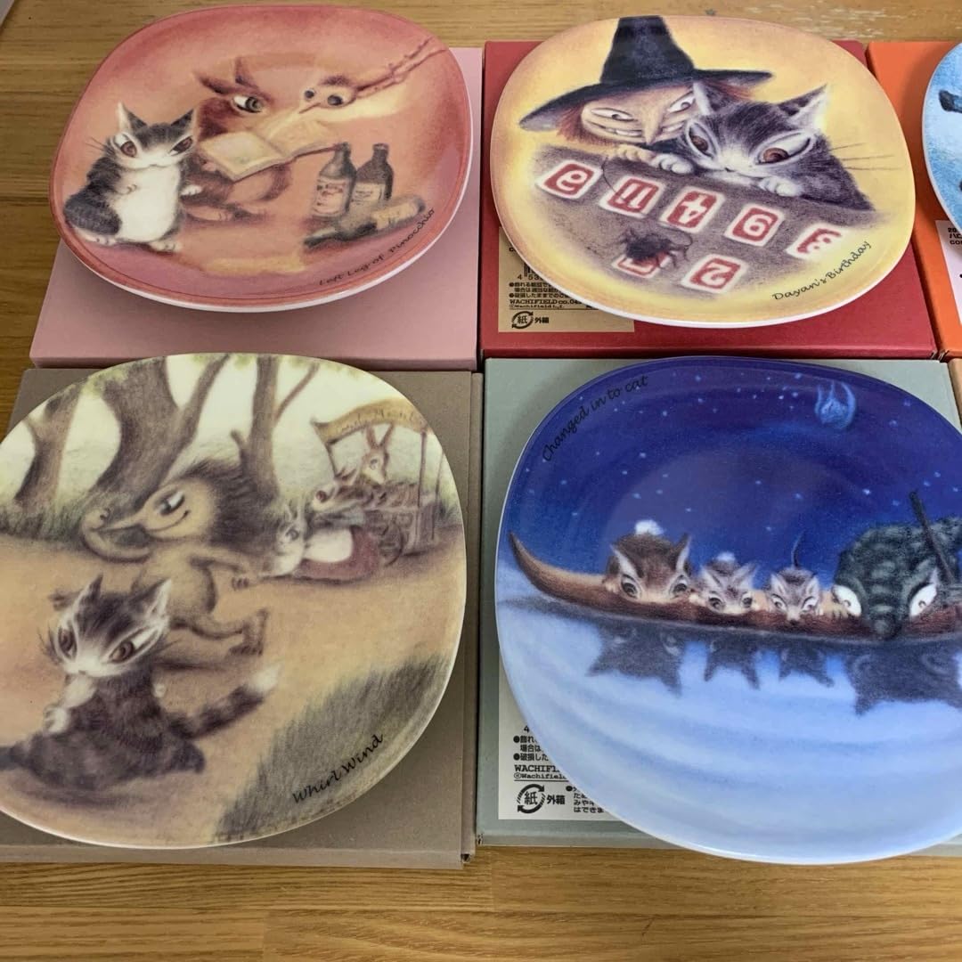 わちふぃーるどダヤン 20周年プレートコレクション12枚