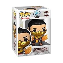 Funko Pop! Games: MK1- Scorpion – Mortal Kombat Game Franchise – Figura in Vinile da Collezione – Idea Regalo – Merchandising Ufficiale – Giocattoli per Bambini e Adulti – Video Games Fans
