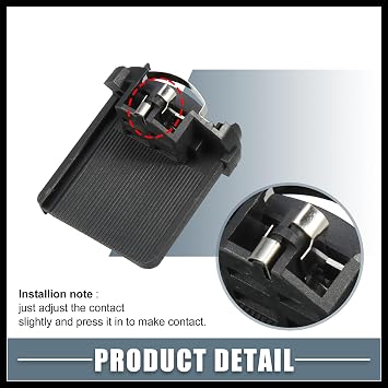 H7 LED Headlight Bulb Holder Adapter Socket Base Holders Clip for Volkswagen MK6 MK7 Golf GTI Jetta Tiguan Scirocco Passat Durable Material