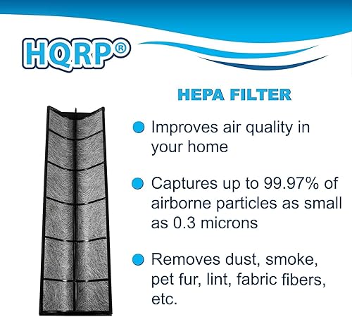 Miniatura 4 de HQRP Filtro HEPA compatible con purificador de aire Envion Therapure TPP440F TPP440 TPP540 TPP640 TPP640S