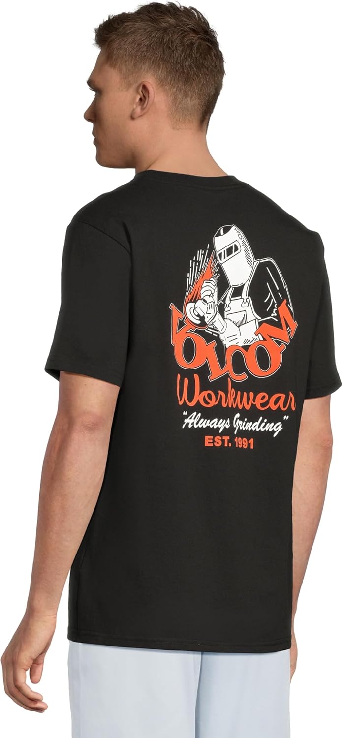 Volcom Men's Pour Choices Short Sleeve Workwear Tee