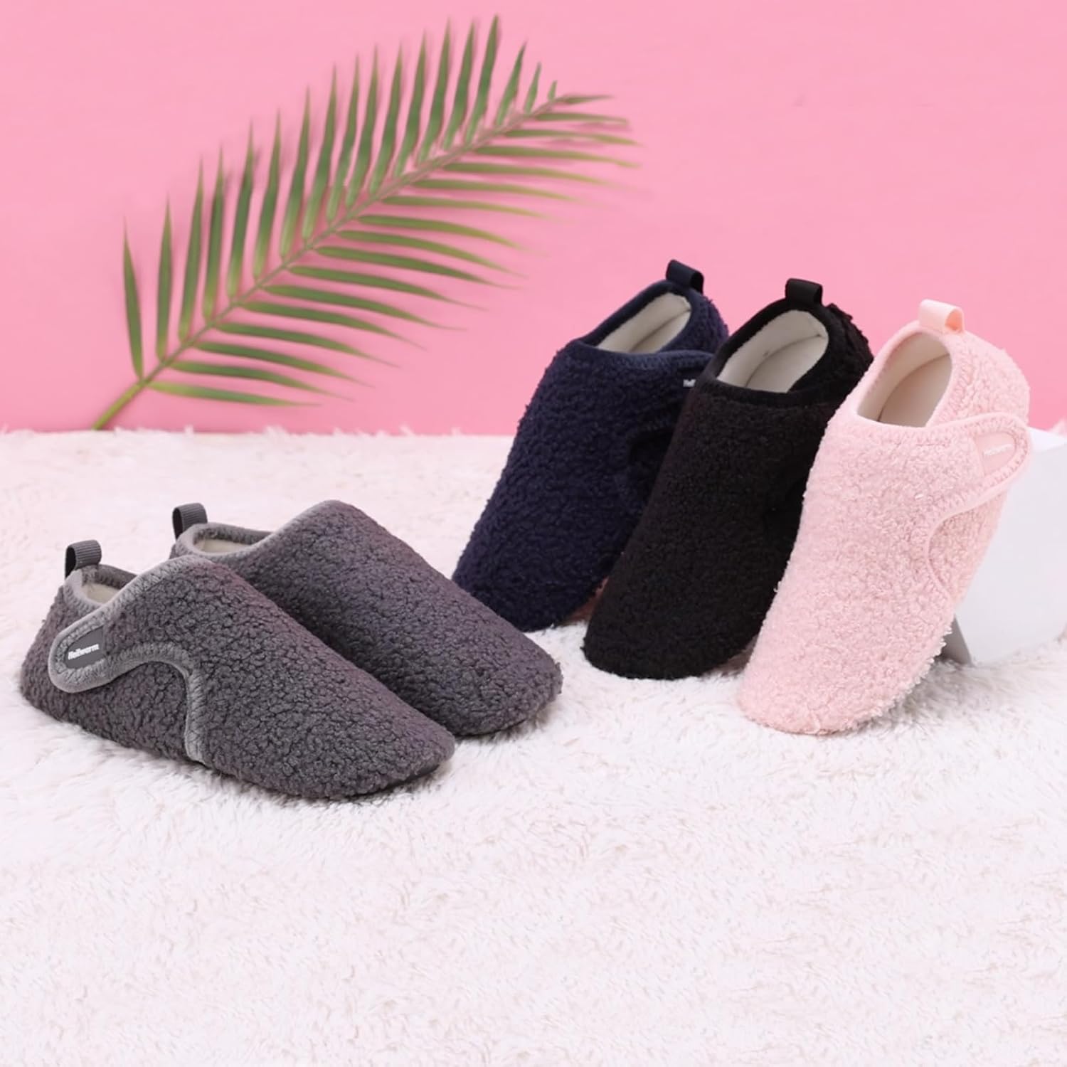 Kids Toddler Slippers Winter Warm Indoor Slippers Lightweight House Shoes Bedroom Barefoot Socks House Slippers(Toddler/Little Kid/Big Kid) - Image 6