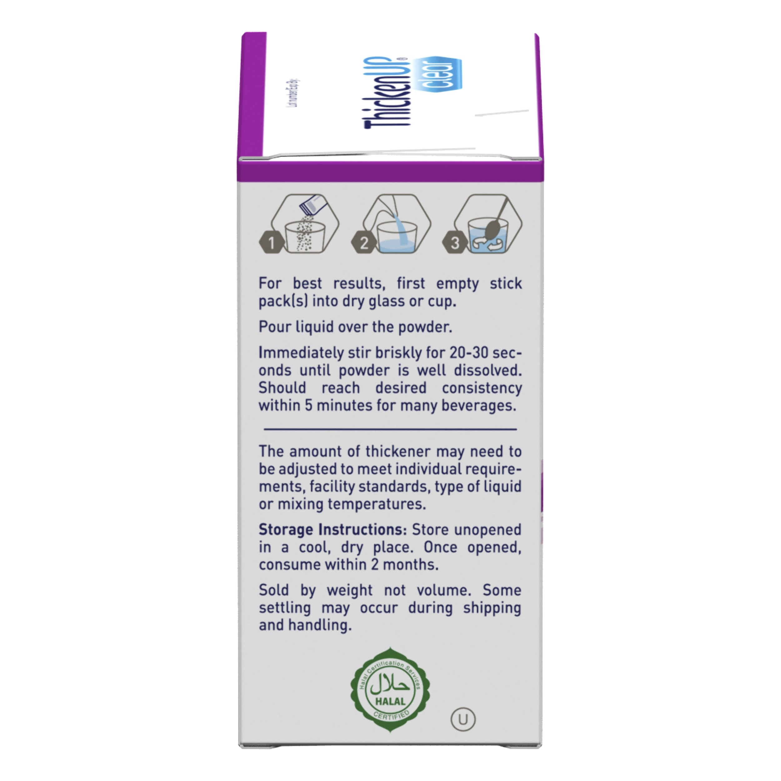 ReSource Thicken Up Clear Packets, 0.05 Ounce - 24 Count (Pack of 12)