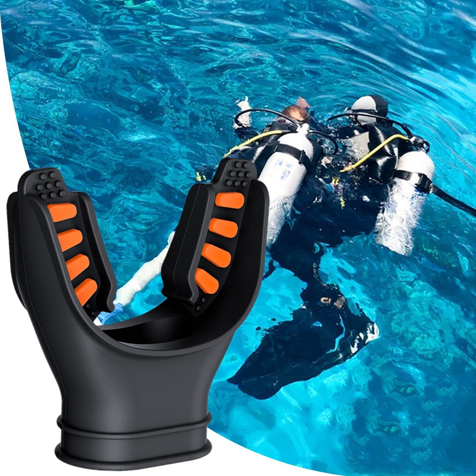 Bocchino per Immersioni subacquee, Bocchino per erogatore subacqueo | Comodo bocchino da Immersione subacquei - Pratica Attrezzatura Subacquea con bocchino di Ricambio per erogatore da Immer