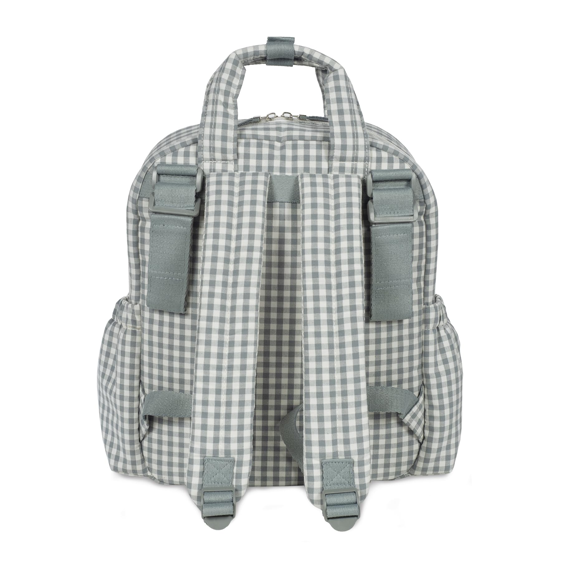 Walking Mum Mochila canastilla Praliné (Vichy Matcha)