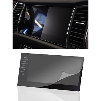 DISSKIN Screen Protector Compatible with Skoda Karoq Columbus - Self-Healing by Heat Matt Antibacterial Coating Anti-Fingerprint