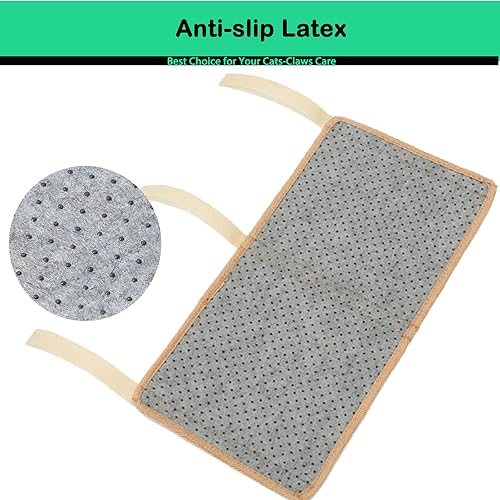 Miniatura 3 de Protector de patas de mesa para arañazos para gatos con sisal natural y una bola para proteger muebles, regalo para mascotas y gatos