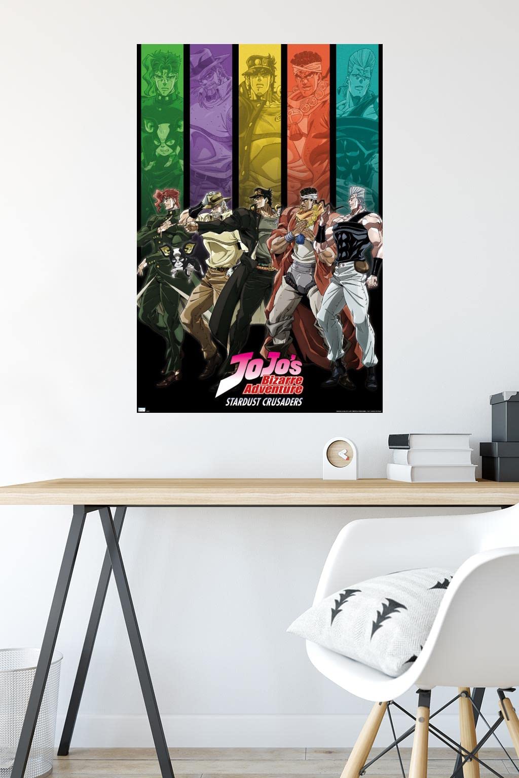 JoJo's Bizarre Adventure - Group Bars Wall Poster : Amazon.co.uk