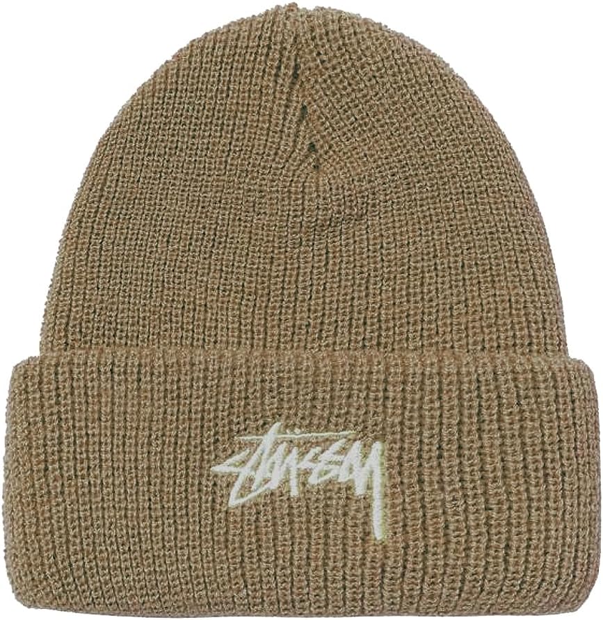 [ステューシー] 即便 ストックロゴ刺繍 ニットキャップ STOCK SCUFF BEANIE [並行輸入品]