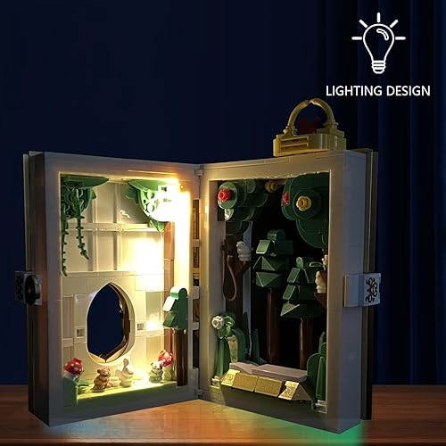 Miniatura 3 de Vinbosion Juego de bloques de construcción de libro de cuento de hadas, juguetes de construcción, juguetes educativos, juguetes de libro, regalo