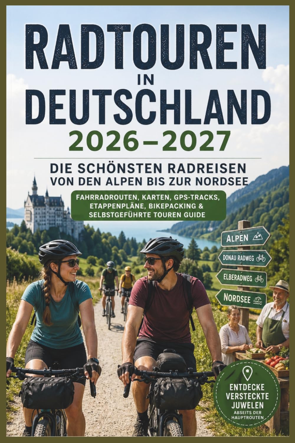 Radtouren in Deutschland 2026–2027: Die schönsten Radreisen von den Alpen bis zur Nordsee – Fahrradrouten, Karten, GPS-Tracks, Etappenpläne, Bikepacking & selbstgeführte Touren Guide