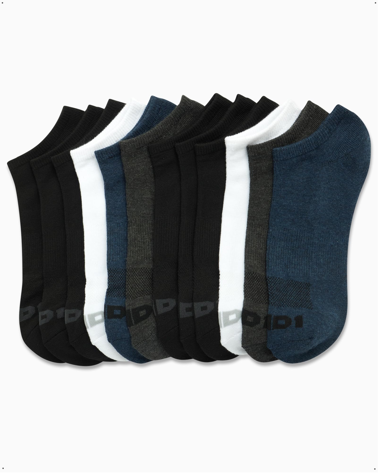 AND1 Herren 12pk Low Cut Socken (24er Pack)