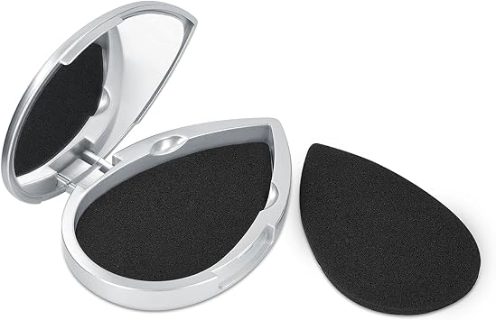 Beautyblender | Blotterazzi Pro Reusable Makeup Blotting Sponge, Includes Mirrored Compact, Re-Texturize Makeup, Absorb Excess Oil and Shine