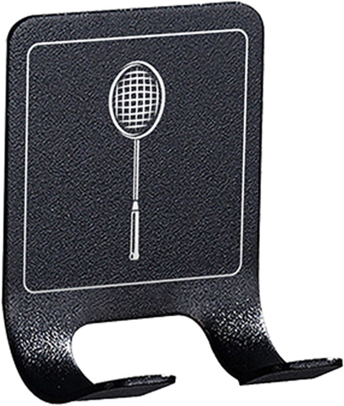 Multipurpose Wall Mounted Organizers for Rackets Suitable Multiple Sports Like Tennis Badminton Pingpong Space Saving Wall Mount Racket Bracket
