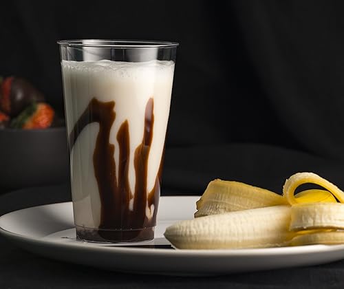 Miniatura 6 de Embellish - 20 vasos plástico transparente desechable resistente de 10 onzas, estilo antiguo, tazas elegantes, ideales para vino, cóctel o cualquier