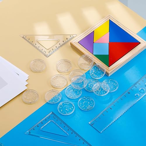 Miniatura 3 de 50 unidades de discos de expansión cuadernos de planificación discos de expansión de libros para planificadores de cuadernos transparentes con