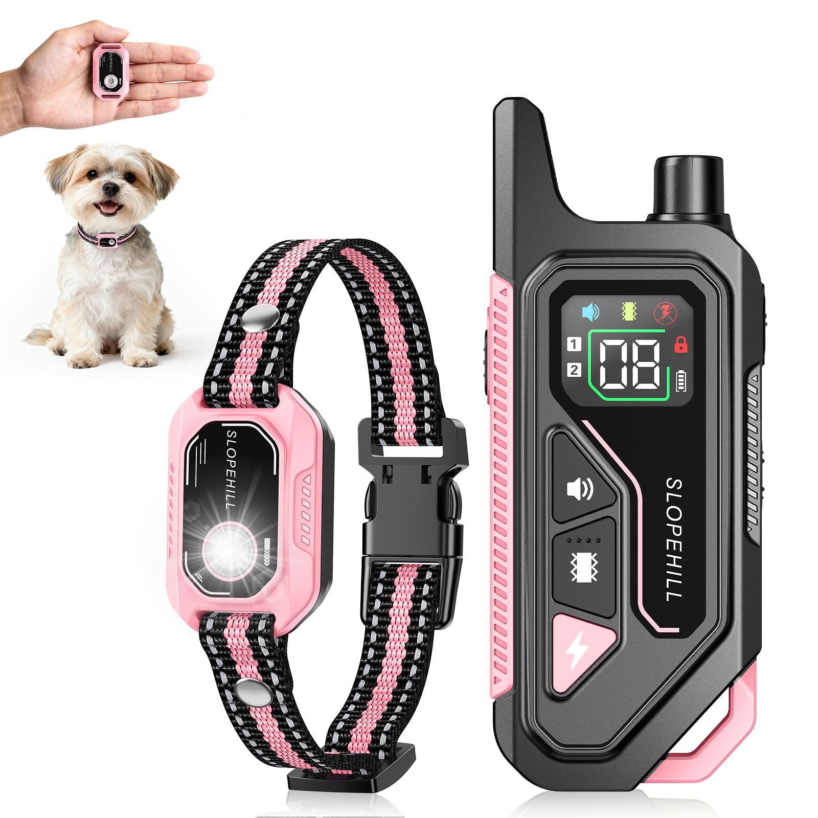 SLOPEHILL Mini Shock Collar for Small Dogs
